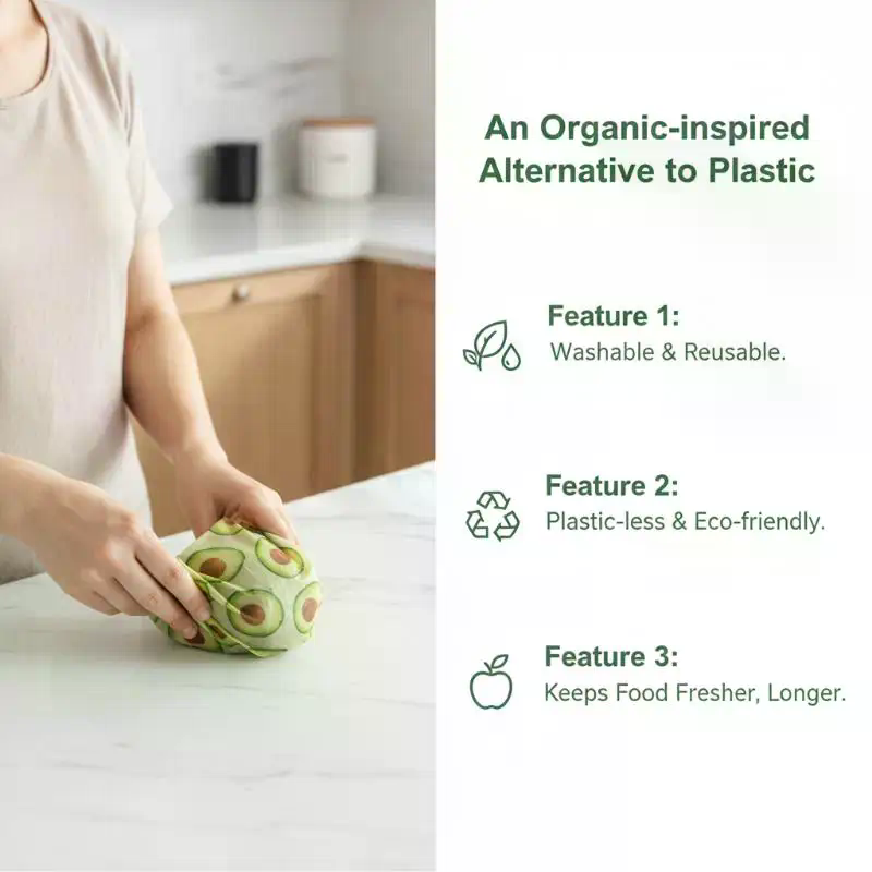 3 yaprak Balmumu Gıda Sarma Ru - Beeswax Wrap Reusable incelemesi ve fiyatı