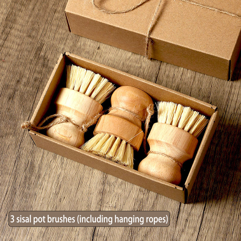 Mutfak Bulaşık Fırçası Tencere - Dish Brush Bamboo incelemesi ve fiyatı